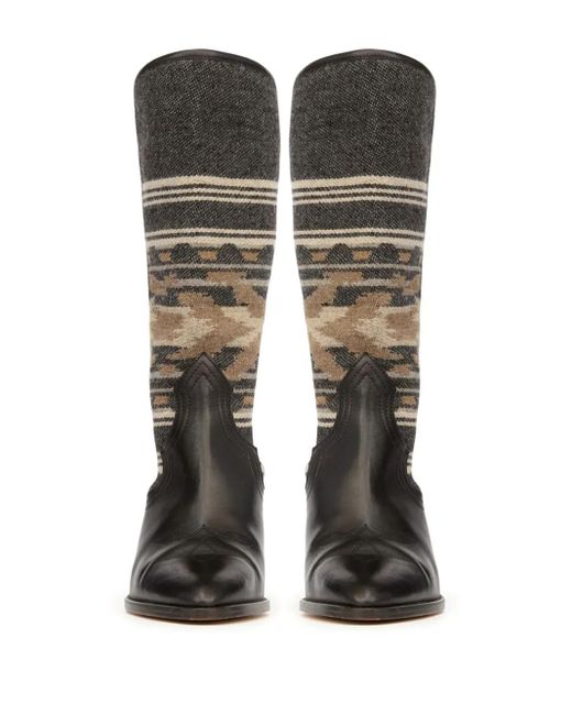 Isabel Marant Black 60Mm Lijita Boots