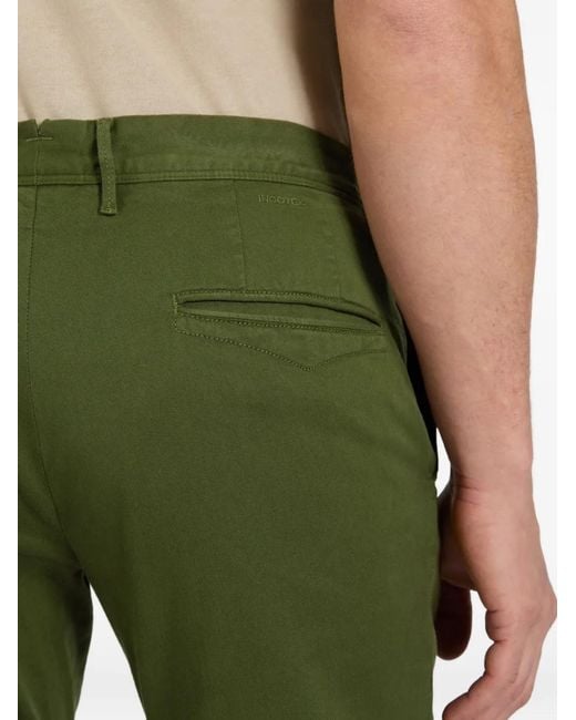 Slowear Green Buttoned Trousers for men