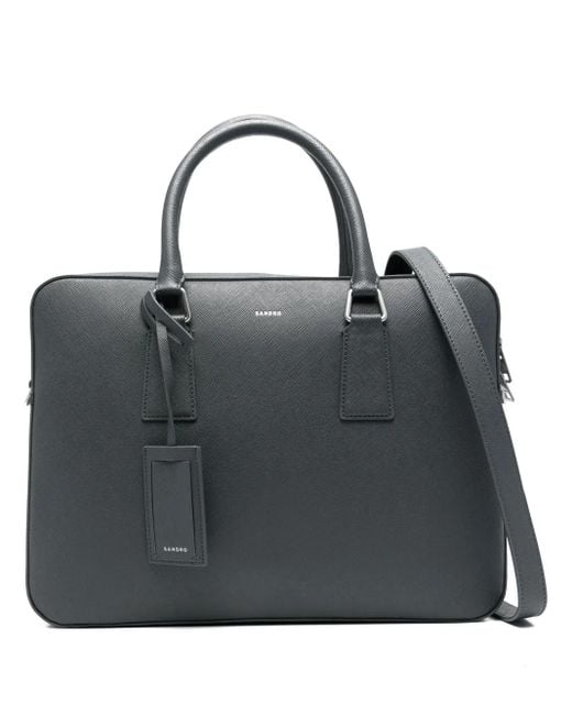 Portadocumenti Con Stampa di Sandro in Black da Uomo