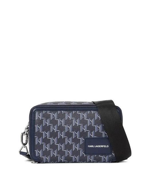 Borsa A Tracolla K/Voyage di Karl Lagerfeld in Blue