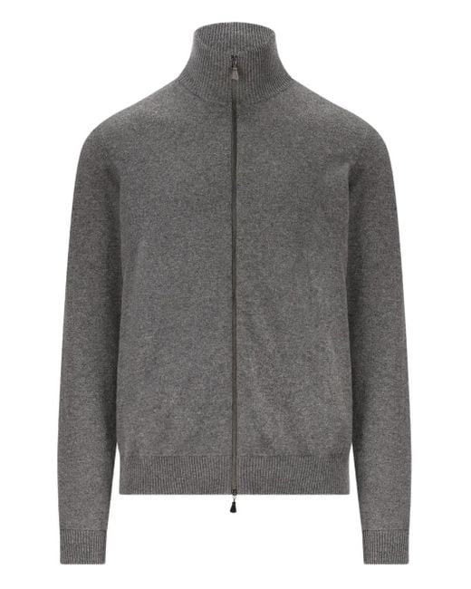 Alpha Studio Kasjmier Vest in het Gray voor heren