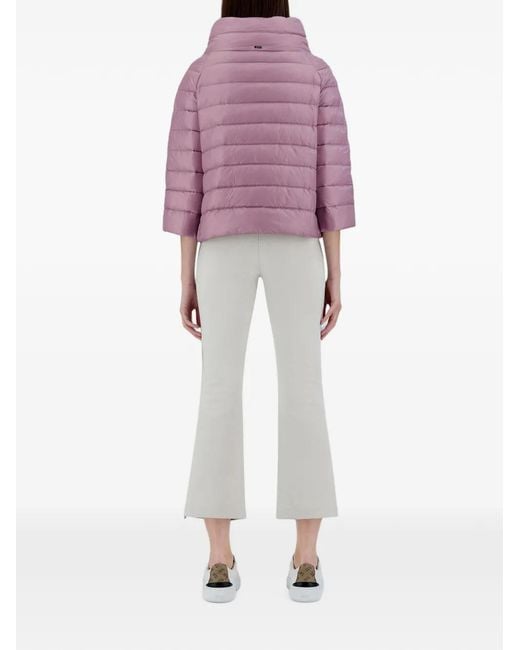 Doudoune Matelassée Sofia Herno en coloris Purple