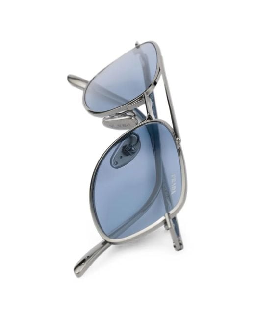 Prada Blue Eyewear Collection Sunglasses for men