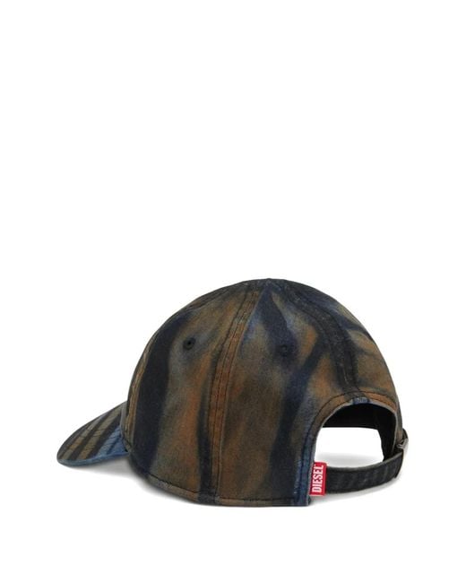 DIESEL Brown C-Hupa Cap for men