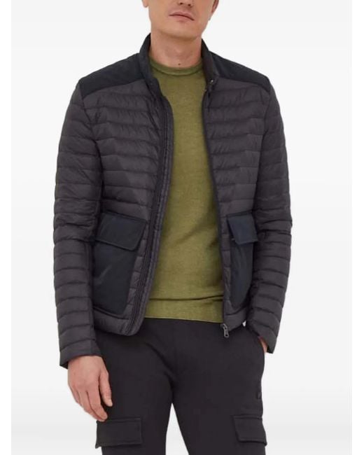 Colmar Black Virgin Wool Jumper for men