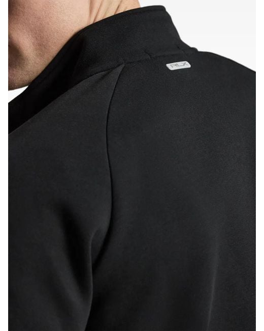 Ralph Lauren Black Zip-Up Sweatshirt for men