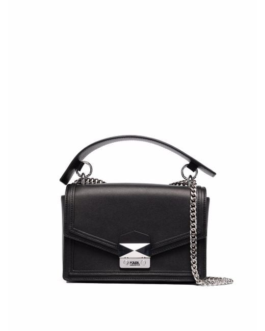 Sac porté épaule K/Style en cuir Karl Lagerfeld en coloris Black