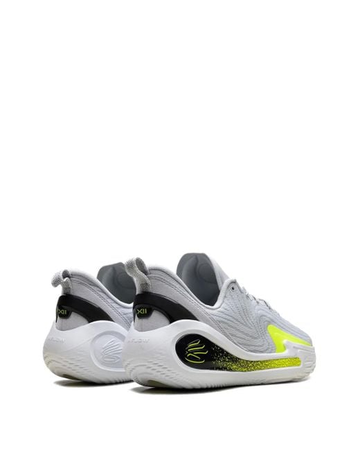 Sneakers Curry Flow 12 di Under Armour in White da Uomo