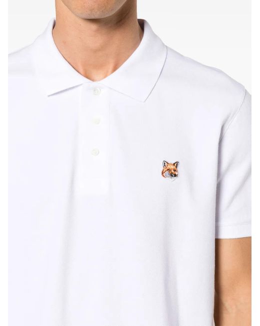 Maison Kitsuné White T-Shirts And Polos for men