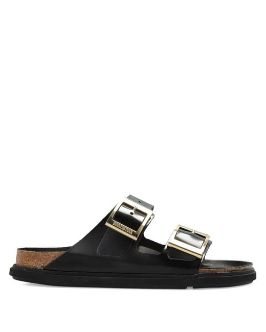 Birkenstock Black Arizona Buckle-Fastening Sandals