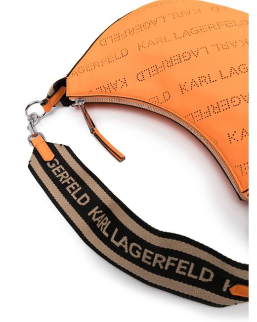 Karl Lagerfeld Moon ショルダーバッグ S Orange