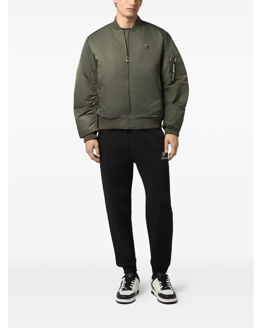 Philipp Plein Green Icon Jacket for men