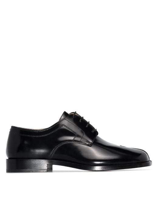 Maison Margiela Black Flat Shoes