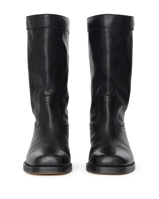 Isabel Marant Black Ademe Leather Boots