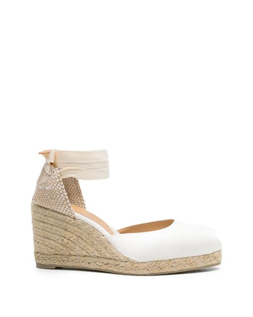 Castaner Natural Joyce Ankle-Tie Espadrilles