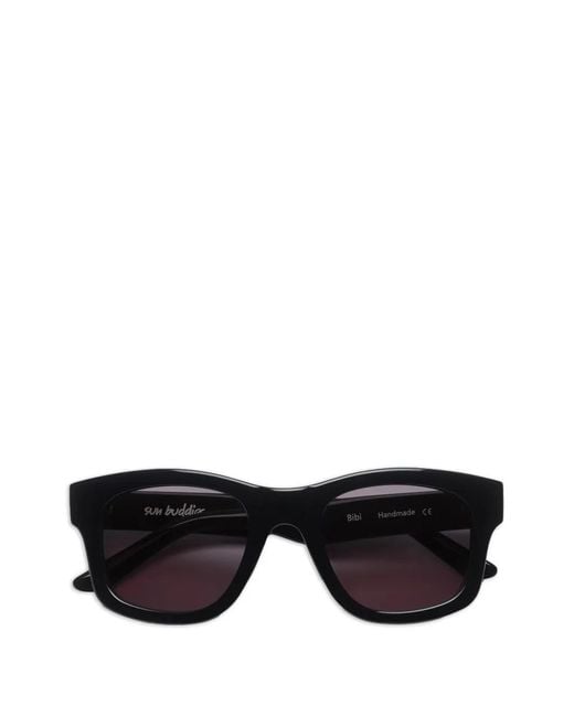 Sun Buddies Black Bibi Square-Frame Sunglasses