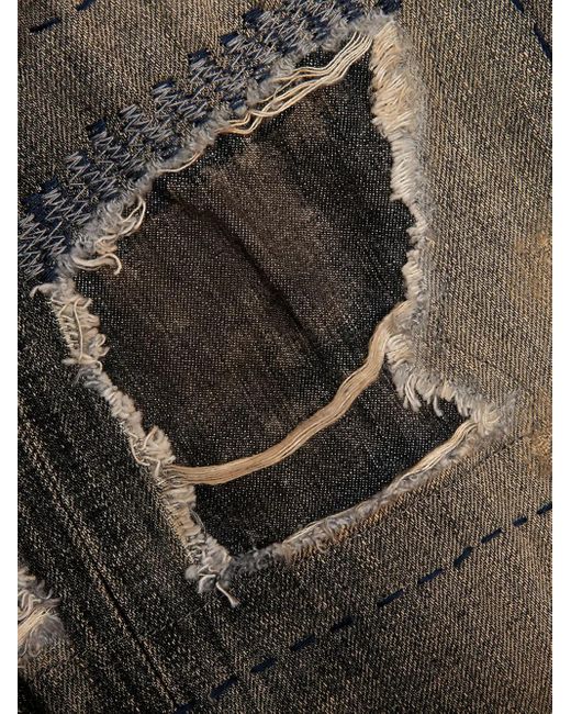 Neighborhood Gray Savage Jeans for men