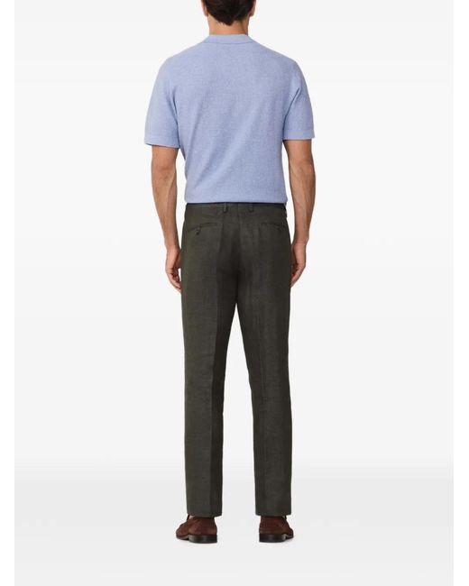 Hackett Black Tailored Trousers for men
