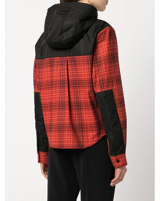 Aztech Mountain Red Loge Peak Ski Hoodie