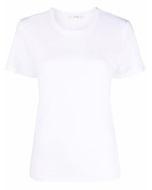 Camiseta Wesler con cuello redondo The Row de color White