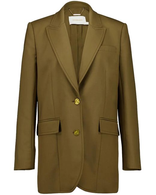 Zimmermann Green Crush Blazer