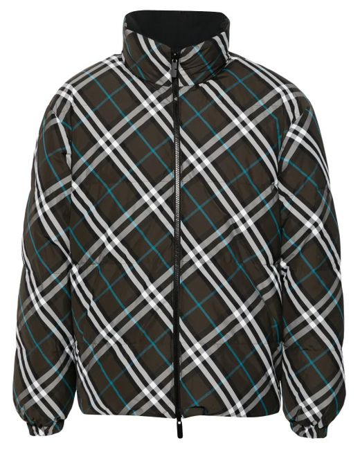 Doudoune À Motif Vintage Check Burberry pour homme en coloris Black