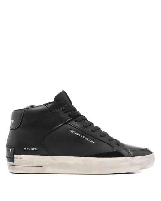 Crime London Sk8 Deluxe Sneakers in Black für Herren