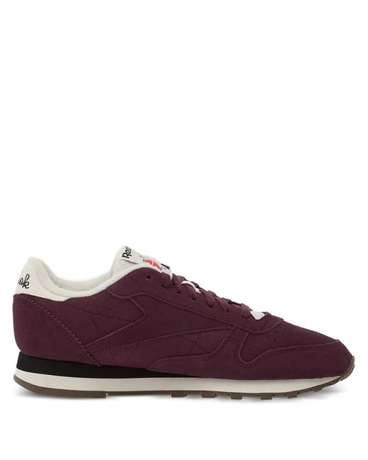 Reebok Red Sneakers Classic Leather Cherry/ Chalk