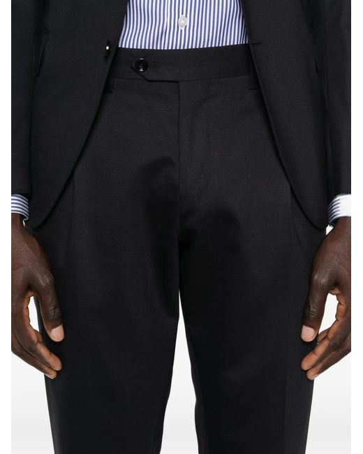 Lardini Black Buttoned Suit for men