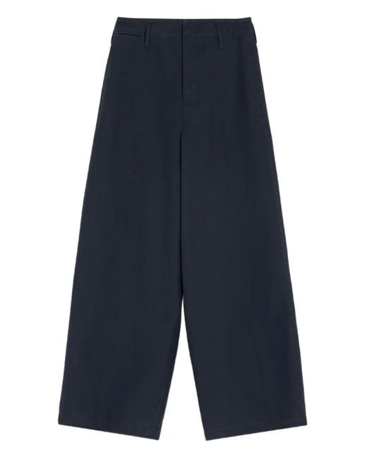 Lemaire Blue Hose Mit Paspelierung