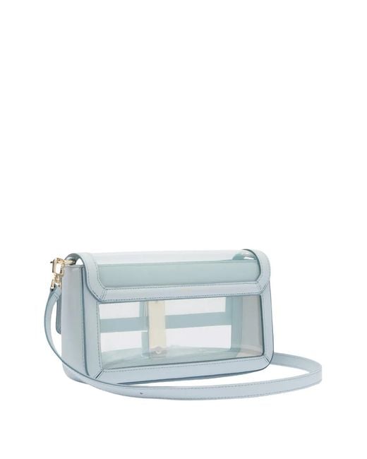 Furla Blue Small Iride Cross Body Bag