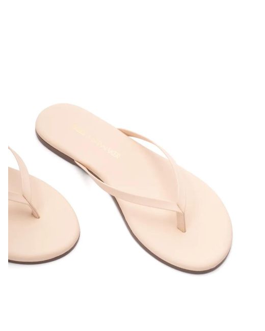 TKEES Pink Lily Flip Flops