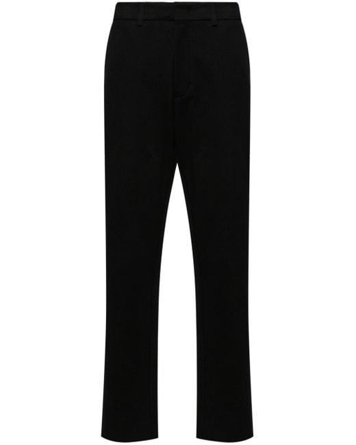 Moncler Black Straight-leg Jersey Trousers for men
