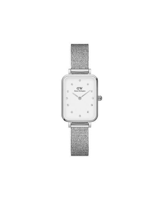 Daniel Wellington White Quadro Pressed Studio Lumine 26Mm