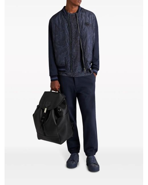 Etro Blue Sweatpants for men