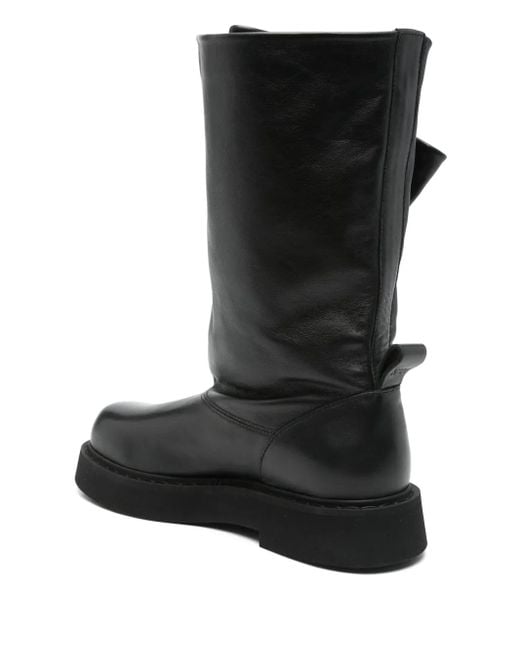N°21 Black Leather Boots