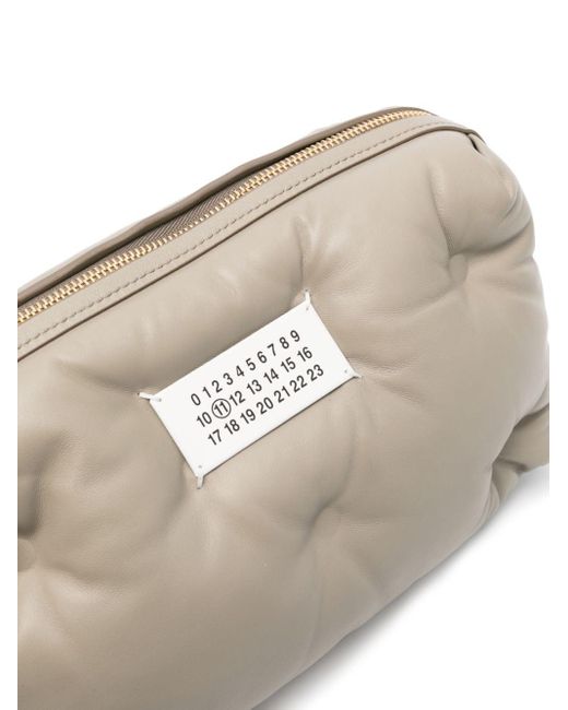 MAISON MARGIELA Glam Slam Logo-Appliqued Padded Leather Messenger