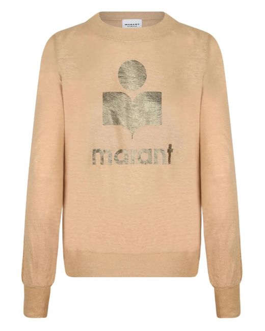 Isabel Marant ロゴ スウェットシャツ Natural