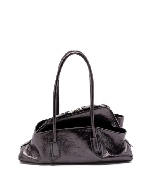 The Attico Black La Passeggiata Tote Bag