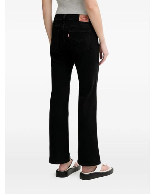 Levi's Black Superlow Bootcut Jeans