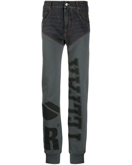Telfar Denim Multi-fabric Panelled 