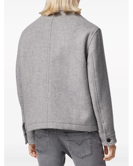 メンズ Versace ブルゾンジャケット Gray