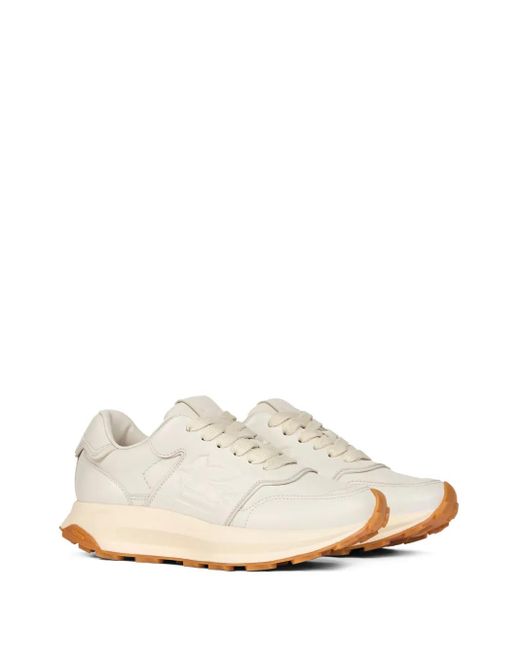 Etro White Pegaso Sneakers