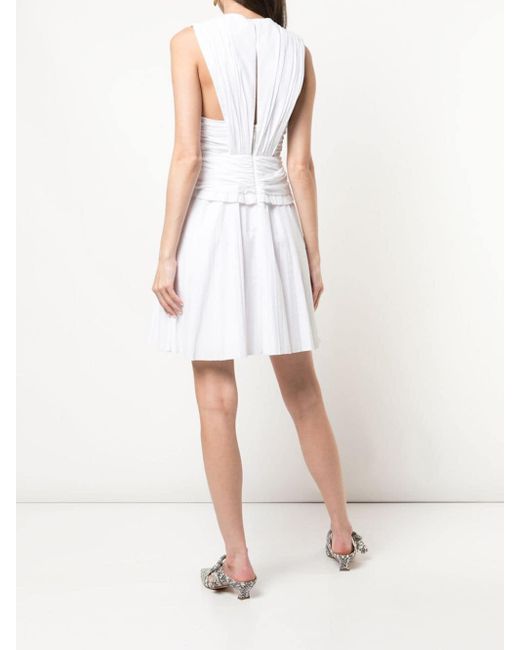 derek lam white dress