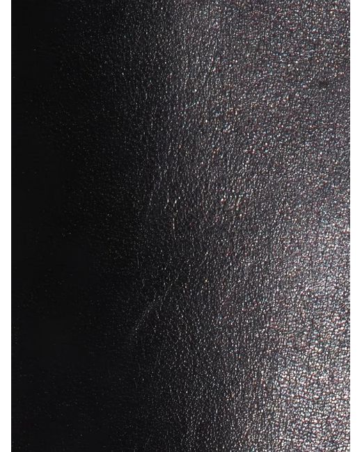 By Far Black Nieves Square-Toe Leather Boots