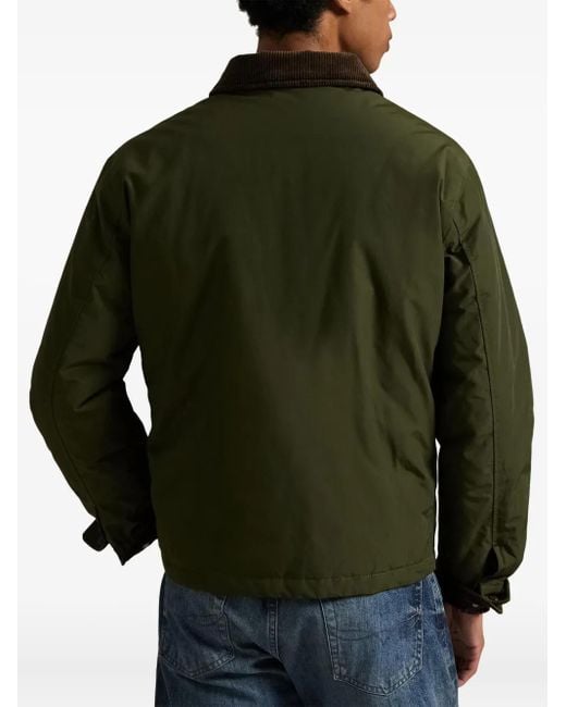 Polo Ralph Lauren Jacke mit Cordkragen in Green für Herren