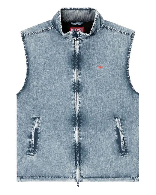 DIESEL Blue J-Erb Denim Jacket for men