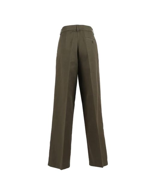 Aspesi Gray Pantalon Court Boutonné