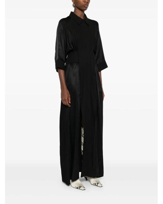 Pinko Black Amerigo Maxi Dress