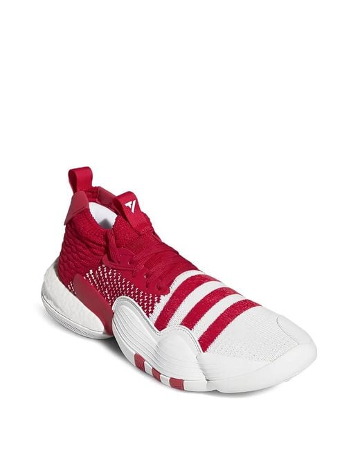 Adidas Red Trae Young 2.0 Trainers